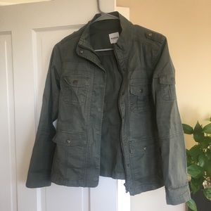 Dusty olive utility jacket